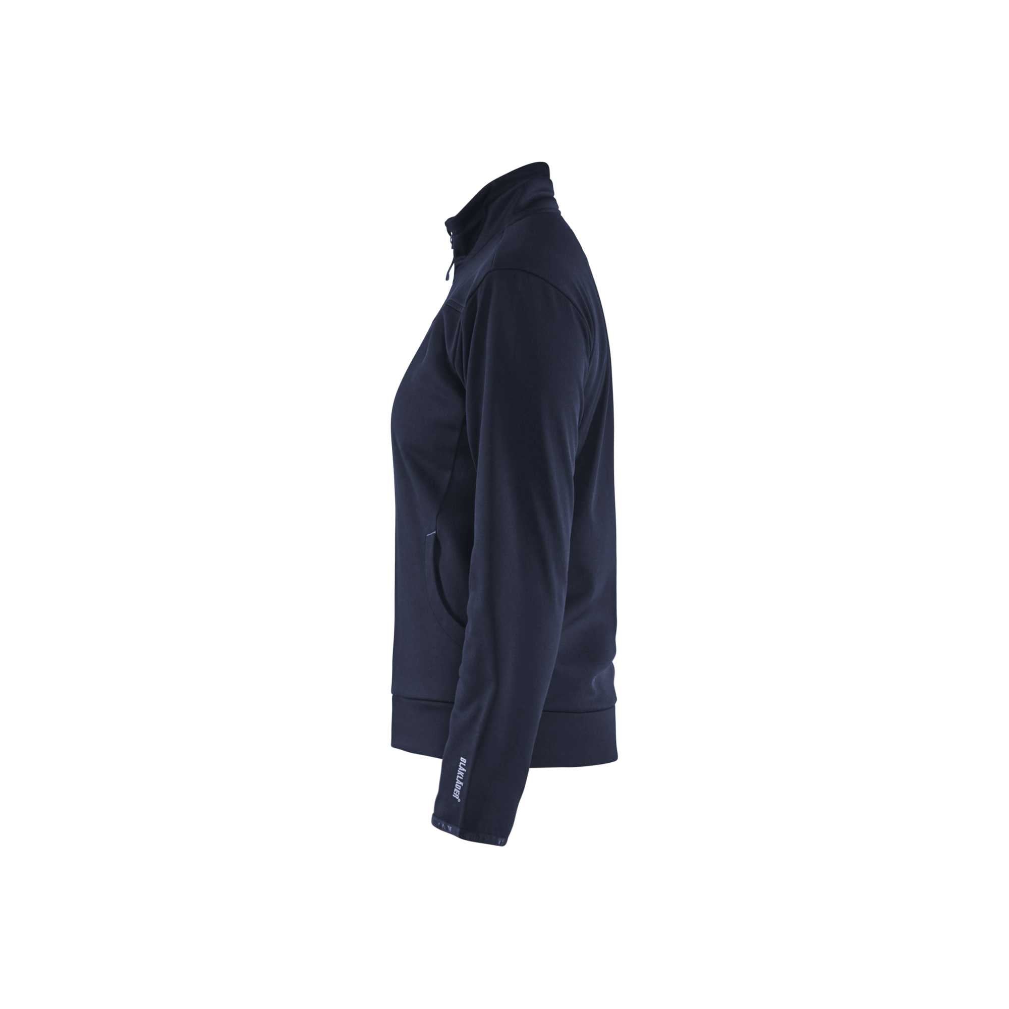 BLAKLADER 33942526 Hi Vis Reflective Full Zip Work Sweatshirt WOMEN - Pique Fleece